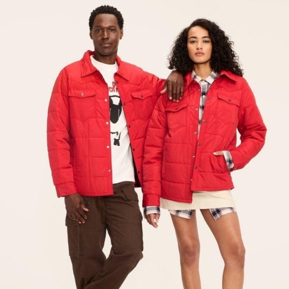 Woolrich Jackets & Blazers - Woolrich x Target Red Buffalo Check Western Jacket Unisex Small